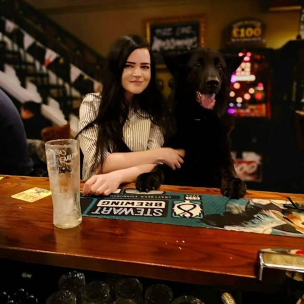 “@haymarketedinburgh: One of regulars casually ordering another Carling” #dugsNpubs